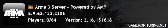 Arma 3 Server - Powered by AMP Arma 3 Server - Powered by AMP