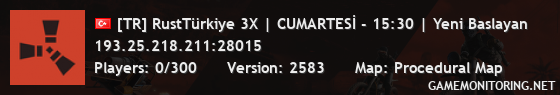 [TR] RustTürkiye 3X | CUMARTESİ - 15:30 | Yeni Baslayan