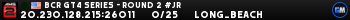 BCR GT4 Series - Round 2 #JR