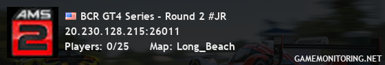 BCR GT4 Series - Round 2 #JR