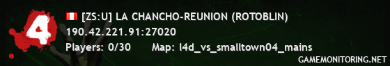 [ZS:U] LA CHANCHO-REUNION (ROTOBLIN)