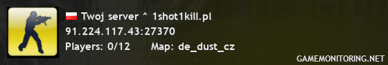 Twoj server ^ 1shot1kill.pl