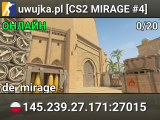 ██ ★ uwujka.pl ★ [CS2 MIRAGE #4] ⚫