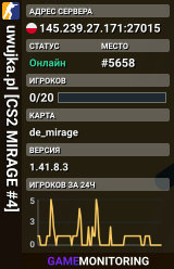 ██ ★ uwujka.pl ★ [CS2 MIRAGE #4] ⚫