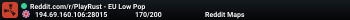 Reddit.com/r/PlayRust - EU Low Pop