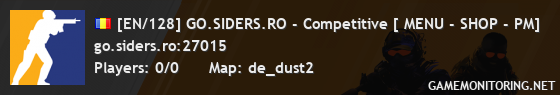 [EN/128] GO.SIDERS.RO - Competitive [ MENU - SHOP - PM]