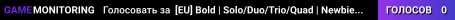 [EU] Bold | Solo/Duo/Trio/Quad | Newbie/Noob Friendly | Biweekl