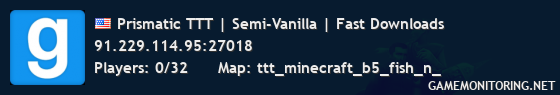 Prismatic TTT | Semi-Vanilla | Fast Downloads