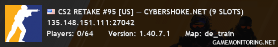 CS2 RETAKE #95 [US] — CYBERSHOKE.NET (9 SLOTS)