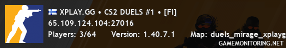 XPLAY.GG • CS2 DUELS #1 • [FI]