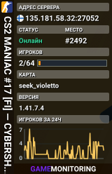 CS2 MANIAC #17 [FI] — CYBERSHOKE.NET (EASY)