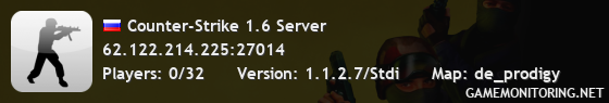 Counter-Strike 1.6 Server