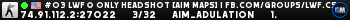 #03 LwF » Only Headshot [Aim Maps] | fb.com/groups/lwf.cs |HS