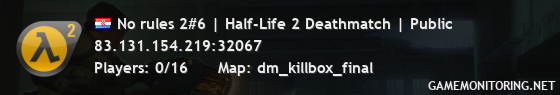 No rules 2#6 | Half-Life 2 Deathmatch | Public