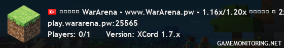 ▬▬▬▬▬ WarArena ▪ www.WarArena.pw ▪ 1.16x/1.20x ▬▬▬▬▬ ▶ 2xKredi Aktif ▪ Skyblock Aktif! ◀