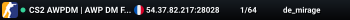CS2 AWPDM | AWP DM FFA #35 [FR] — CYBERSHOKE.NET