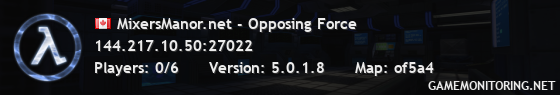 MixersManor.net - Opposing Force