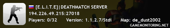 [E.L.I.T.E]|DEATHMATCH SERVER