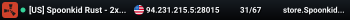 [US] Spoonkid Rust - 2x Monthly | 8 MAX | No BP Wipes