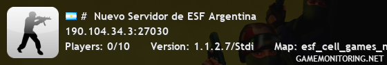 #  Nuevo Servidor de ESF Argentina