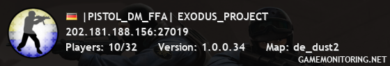 |PISTOL_DM_FFA| EXODUS_PROJECT