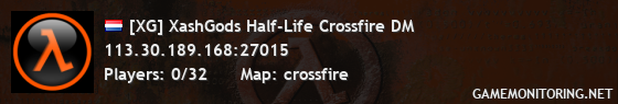 [XG] XashGods Half-Life Crossfire DM