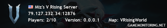 Miz's V Rising Server