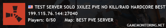 TEST SERVER SOLO 3XILEZ PVE NO KILL/RAID HARDCORE BEST PVE TEST SERVER SOLO 3XILEZ PVE NO KILL/RAID HARDCORE BEST PVE