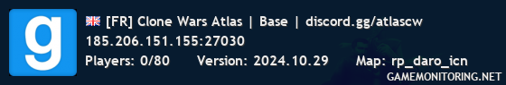 [FR] Clone Wars Atlas | Base | discord.gg/atlascw