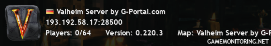 Valheim Server by G-Portal.com