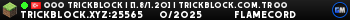 ▪▪▪ TrickBlock | [1.8/1.20] | TrickBlock.com.tr ▪▪▪ %#2cfb34->#b0fdbc:SkyBlock Towny Survival Factions