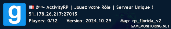 🎭 ActivityRP | Jouez votre Rôle | Serveur Unique !