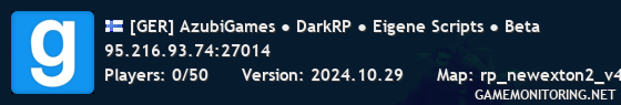 [GER] AzubiGames ● DarkRP ● Eigene Scripts ● Beta