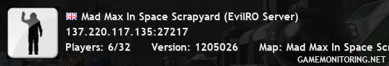 Mad Max In Space Scrapyard (EvilRO Server)