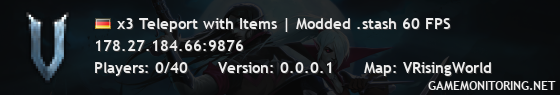 x3 Teleport with Items | Modded .stash 60 FPS