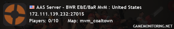 AAS Server - BWR E&E/BaR MvM : United States