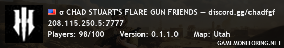 σ CHAD STUART'S FLARE GUN FRIENDS — discord.gg/chadfgf σ CHAD STUART'S FLARE GUN FRIENDS — discord.gg/chadfgf