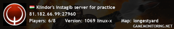 Klindor's instagib server for practice