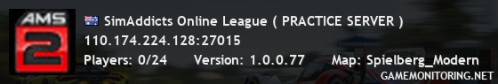 SimAddicts Online League ( PRACTICE SERVER )