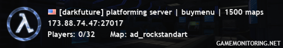 [darkfuture] platforming server | buymenu | 1500 maps