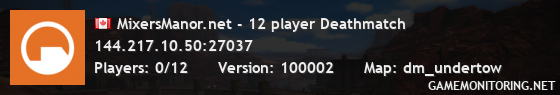 MixersManor.net - 12 player Deathmatch