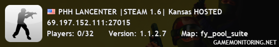 PHH LANCENTER |STEAM 1.6| Kansas HOSTED