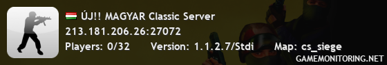 ÚJ!! MAGYAR Classic Server