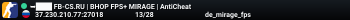 ➥███ FB-CS.RU | BHOP FPS+ MIRAGE | AntiCheat