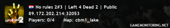 No rules 2#3 | Left 4 Dead 2 | Public