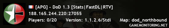 [APG] - DoD 1.3 [Stats|FastDL|RTV]