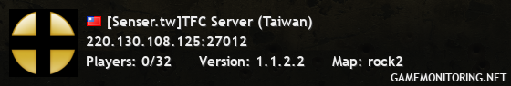 [Senser.tw]TFC Server (Taiwan)