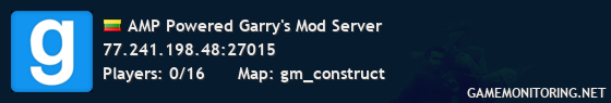 AMP Powered Garry's Mod Server