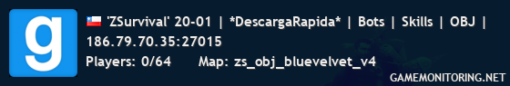 'ZSurvival' 20-01 | *DescargaRapida* | Bots | Skills | OBJ |
