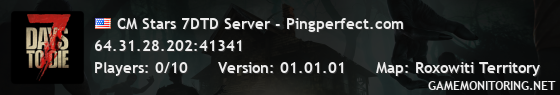 CM Stars 7DTD Server - Pingperfect.com